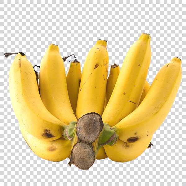 Zesty Bananas Cluster PNG