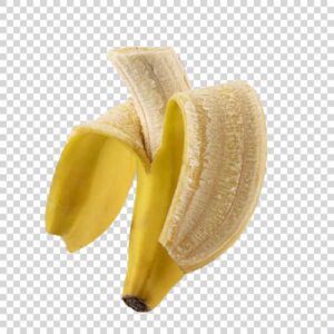 Zesty Sliced Banana PNG