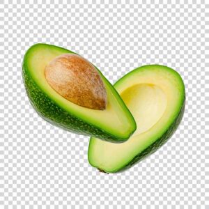 Sweet Avocado Sliced PNG