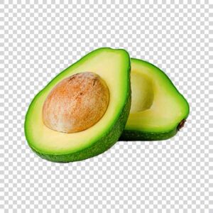 Tasty Avocados Slices PNG