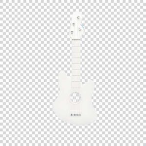 White Guitar PNG