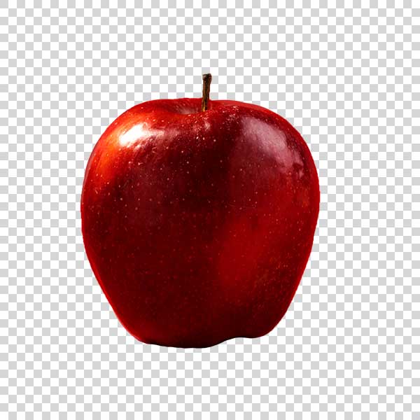 Zesty Red Apple PNG